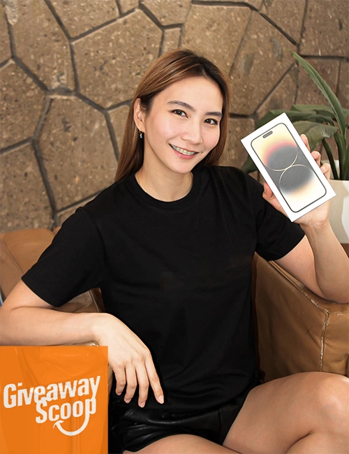 iphone 14 pro giveaway winner - Anya Sombat
